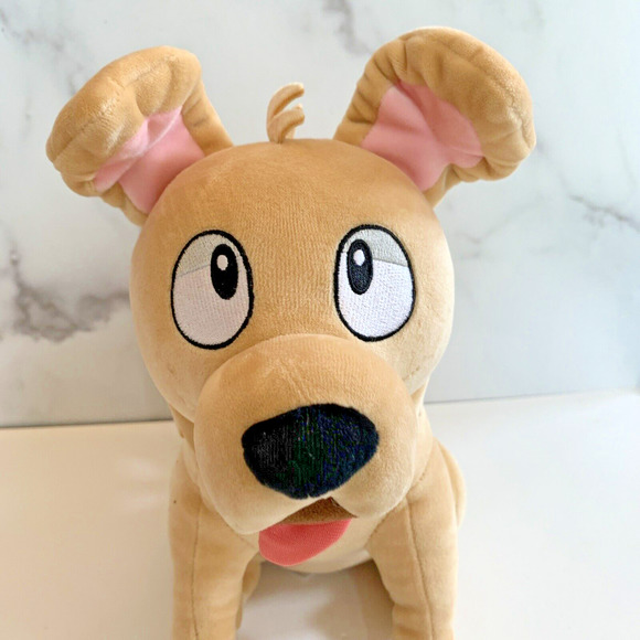 The Odd 1s Out Floof the Dog Plush UCC Distributing Tan 12 Inch Stuffed Animal - Picture 2 of 8